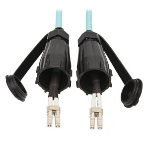 Eaton Tripp Lite N820-05M-IND IP68 10G LCLC Multimode Fiber Optic Patch Cord, 5m