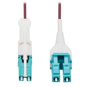 Eaton Tripp Lite N822L-03M-MG 3m CSLC OM4 LSZH Fiber Optic Patch Cord, 3m