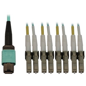 Eaton Tripp Lite N844X-03M-8L-P, X4MPO LCD Duplex LC Connector, 3M, FIBC