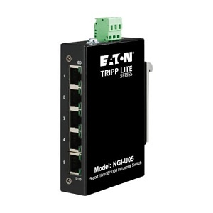 Eaton Tripp Lite NGI-U05 5-Port Unmanaged Industrial Gigabit Ethernet Switch