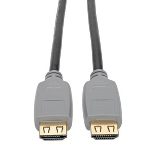 Eaton Tripp Lite P568-003-2A 4K HDMI Cable, Male to Male, 60 Hz, 4:4:4, Gripping Connectors, 3', Black