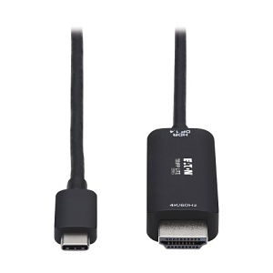 Eaton Tripp Lite U444-006-HDR4BE 4K HDR USB-C to HDMI Active Adapter Cable (M/M), 6' (1.8m)