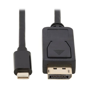 Eaton Tripp Lite U444-003-DP-BD USB-C to DisplayPort Bi-Directional Cable, 3'