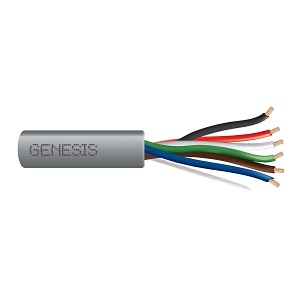 Genesis 21145501 18/2 Stranded Unshielded Cable, Riser, CMR