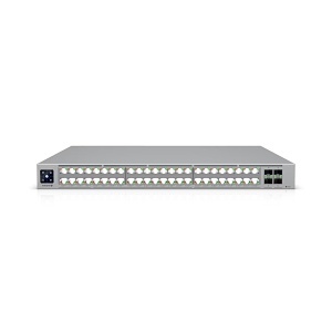 Ubiquiti ECS-48-POE Enterprise-Grade 48-Port, Layer 3 Etherlighting PoE+++ Switch with High-Capacity 10 GbE RJ45 and 25G SFP28 Connections