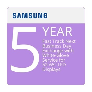 Samsung P-LM-2N1X57B FastTrack and White Glove Next Business Day Exchange Service Contact, 3-5 Year