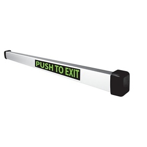 SDC MSB550V36 36" Mechanical "Request-To-Exit" Switch Bar, SPDT, 628, 2-Piece