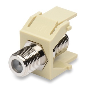 Belden AX102906 KeyConnect Multimedia Module, Copper, Video F Coax ...