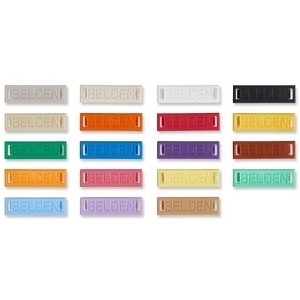 Belden RVUICOR-B24 REVConnect Colored Icons for Jacks, Bulk 24-Pack, Orange
