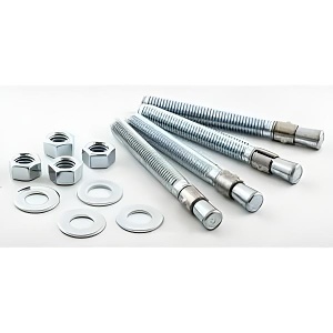 Hubbell HPWRRA Cement Anchor Kit for Relay Rack, Galvanized Steel