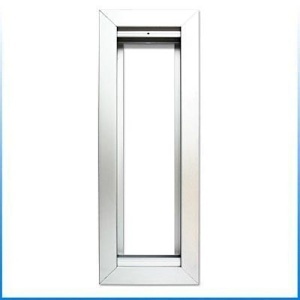 LEE DAN OF-201T 1-Gang Flush Aluminum Mounting Frame for Intercom Systems