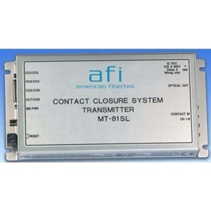 AFI MR-82SL 16-Channel Contact Closure System Module Receiver, RX 1310NM
