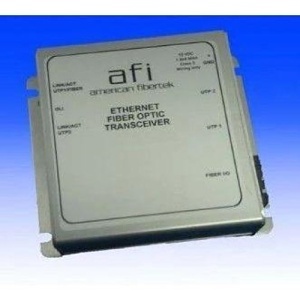 AFI MTX-48-LX-SL-ST-POE+ 48 Series Gigabit Ethernet To LX Fiber Media Converter, 2 RJ45 Ports, Singlemode, 1-Fiber, PoE+