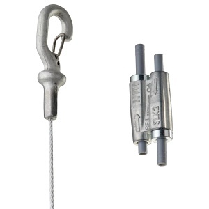 nVent CADDY SLK3L3 Speed Link SLK with Hook, 3mm Wire, 9.9' Length