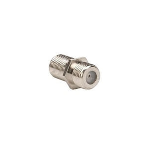 Leviton 40986 Double Female F-Connector Coupler for Joining Two Cables Together, 100-Pack