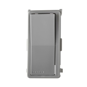 Leviton DDKIT-SG Decora Digital Decora Smart Switch Color Change Kit, Gray