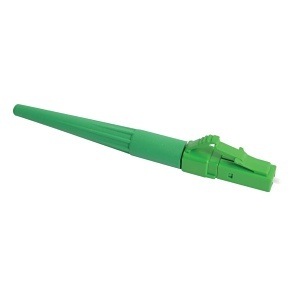 Ortronics 205KNF9MA-09 Fusion Splice-On Connector, LC, APC OS2, 900Mu Boot, 6-Pack, Green