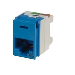Ortronics PJ600-36 Clarity6 Paneljack, Blue