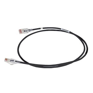 Ortronics RDC607-00 28AWG CAT6 Ethernet Cable, 7', Black