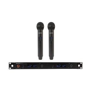Audix AP42OM5B Dual Handheld Wireless Microphone System with (2) Handheld Transmitters and (2) OM5 Capsules