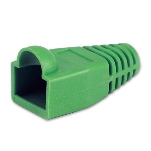 Comprehensive RJ45B-GRN RJ45 Strain Relief Boot for Network Patch Cables, Green