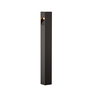 FX Luminaire M-PZ-1LED-FB Modern Collection Series 1-LED MP-Z Path Light, Black