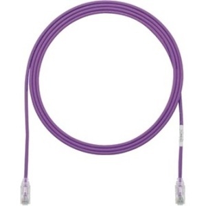 Panduit UTP28SP0.5MVL CAT6 Cable 28 AWG, UTP, Stranded, CM/LSZH, 0.5m, Violet