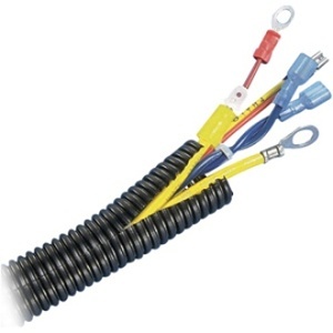 Panduit CLT150F-X20 Conduit, Corrugated Loom Tubing with Slit Design, 1.50"es (38.1 mm) Diameter