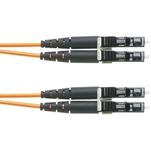 Panduit F62ELLNLNSNM029 Fiber Optic Patch Cord, OM1 2-Fiber 1.6mm PC LSZH Line Card1 Duplex/Line Card1 Duplex, Standard, 29m