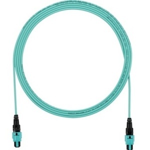 Panduit FZTRL7N7NANM025 12-Fiber Round Interconnect Cable Assembly, OM4, LSZH, PanMPO F to PanMPO F