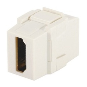 Panduit NKHDMIIG NetKey HDMI 2.0 Type A Female to Female Category 2 Coupler Module, Gray