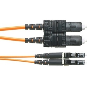 Panduit F62ELLNSNSNM048 Fiber Optic Patch Cord, OM1 2-Fiber 1.6mm PC LSZH Line Card1 Duplex/Silver Coated Copper Duplex, Standard, 48m