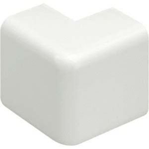 Panduit OCF10WH-X Pan-Way PVC Low Voltage Surface Raceway Outside Corner Fitting, 10-pack, White