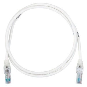 Belden C6T1106030 CAT6 Plus Cable, Traceable Patch Cord, CMR, 30', Blue