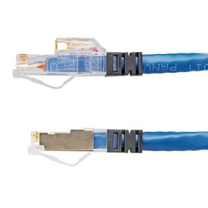 Panduit PVQ-BIU6C7BU PanView iQ CAT6 Patch CordUTP CM Rated, 7', Blue