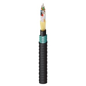 Belden FD1H0965G OM1 Indoor / Outdoor Riser Heavy‑Duty Loose Tube 96-Fiber Optic Cable, OFCR