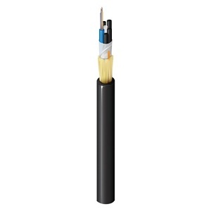 Belden FD1L012RG OM1 Indoor Riser Loose Tube 12-Fiber Optic Cable, OFNR Jacket