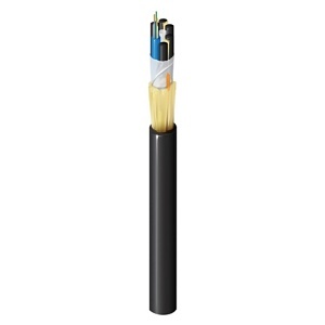 Belden FD1L006LF OM1 Indoor Riser Loose Tube 6-Fiber Optic Cable, LSZH Jacket