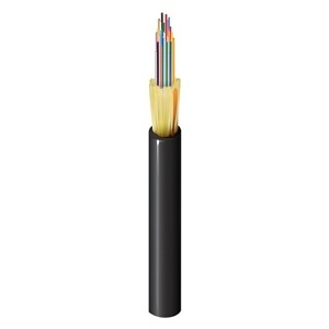 Belden FD3D024R9 FD Distribution Series OM3 24-Fiber Indoor/Outdoor Tight-Buffered Fiber Optic Cable, OFNR