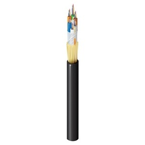 Belden FD3L072RG FD Loose Tube Series OM3 72-Fiber Indoor/Outdoor Loose Tube Fiber Optic Cable, OFNR