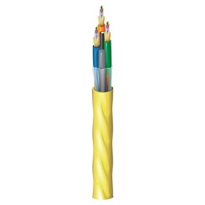 Belden FD4D036PK FD Distribution Series OM4 36-Fiber Indoor/Outdoor Tight-Buffered Fiber Optic Cable, OFNP