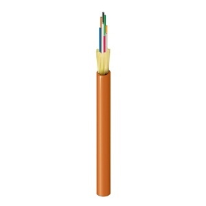 Belden FI1D008P9 FI Distribution Series OM1 8-Fiber Indoor/Outdoor Tight-Buffered Fiber Optic Cable, OFNP
