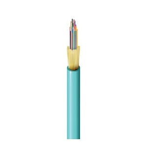 Belden FI3D024R9 FX Series 24-Fibers OM3 Fiber Riser Cable, FT4, OFNR, Indoor, Reel, Blue