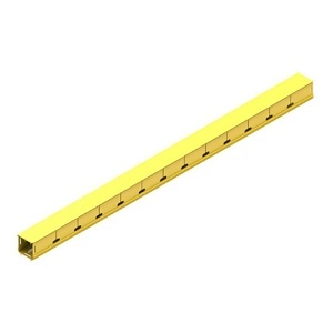 Belden FRD3TYH Fiber Raceway Slotted Duct, 4x4, with Hinged Lid