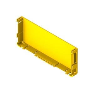 Belden FRAE4Y Fiber Raceway, End Cap 4x8
