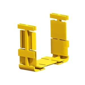 Belden FRAJ3Y Fiber Raceway, Snap-Fit Joiner, 4x4