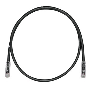 Panduit UTPSP40MBLY CAT6 Copper Patch Cord, UTP, Black