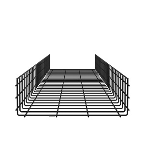 Panduit PWB6X18BL Wire Basket, 6"x 18", Black Powdered