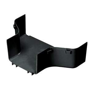 Panduit FRRF126LSBL FiberRunner Fitting from 12x4 to 6x4, Black