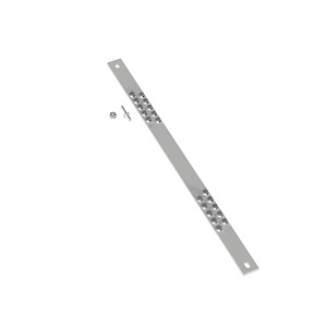 Panduit RGRB19CN StructuredGround Ground Strip Kit, 19RU, Silver
